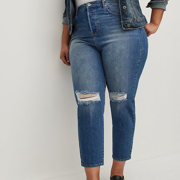 Torrid MOM JEAN PREMIUM CLASSIC-New With Tags - Picture 1 of 2